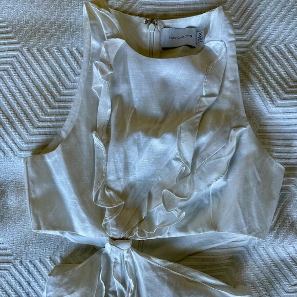 Significant Other Rey Cutout Ruffle Dress - Picture 5 of 14